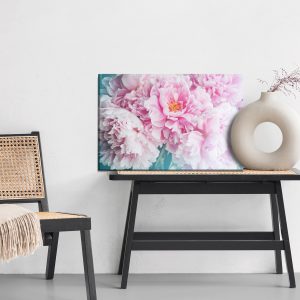 Peinture sur toile Pivoines Délicates – Image 6