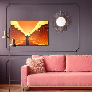 Peinture sur toile Le Miracle De La Mer Rouge – Image 4