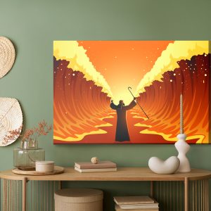 Peinture sur toile Le Miracle De La Mer Rouge – Image 5