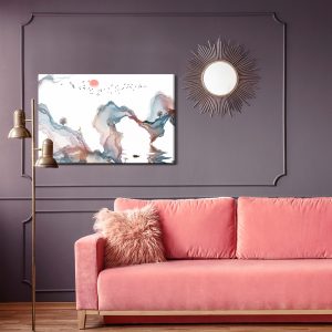 Peinture sur toile Paysage Abstrait Coloré – Image 4