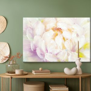 Peinture sur toile Fleurs De Pivoines Peintes – Image 5