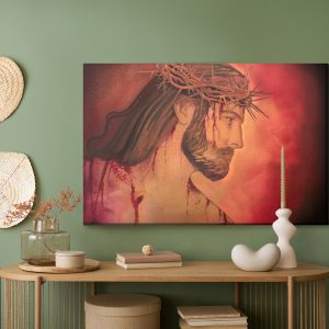 Peinture sur toile Jésus Crucifié – Image 5