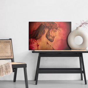 Peinture sur toile Jésus Crucifié – Image 6