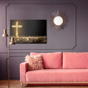 Peinture sur toile La Croix D'or – Image 4