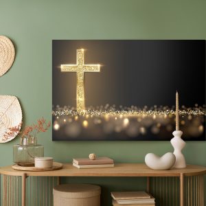 Peinture sur toile La Croix D'or – Image 5
