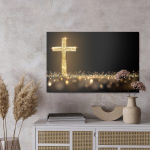 Peinture sur toile La Croix D'or – Image 3