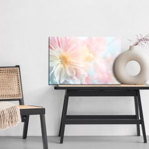 Peinture sur toile Pivoines Pastels – Image 6