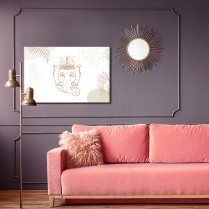 Peinture sur toile Dessin De Ganesha – Image 4