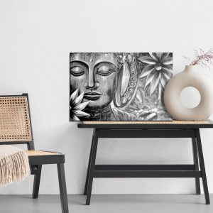 Peinture sur toile Bouddha Pendant La Méditation – Image 6