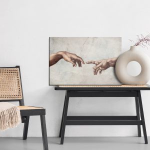 Peinture sur toile La Création D'adam – Image 6