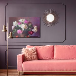 Peinture sur toile Pivoines Aux Fruits – Image 4
