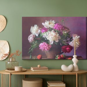Peinture sur toile Pivoines Aux Fruits – Image 5