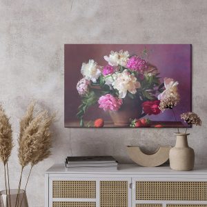 Peinture sur toile Pivoines Aux Fruits – Image 3