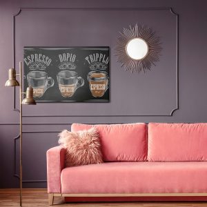 Peinture sur toile Café Expresso Vintage – Image 4