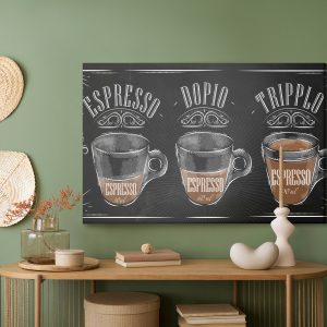 Peinture sur toile Café Expresso Vintage – Image 5