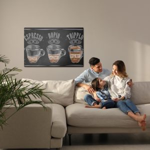 Peinture sur toile Café Expresso Vintage – Image 7