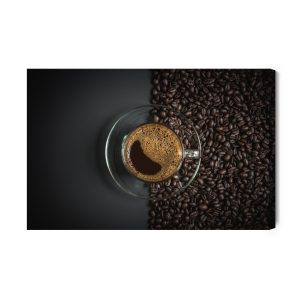 Peinture sur toile Un Verre D'espresso – Image 2