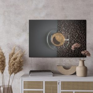 Peinture sur toile Un Verre D'espresso – Image 3