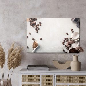Peinture sur toile Différents Types De Café – Image 3