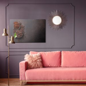 Peinture sur toile Grains De Café – Image 4