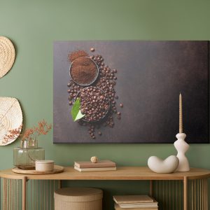 Peinture sur toile Grains De Café – Image 5