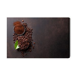 Peinture sur toile Grains De Café – Image 2