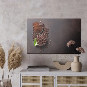 Peinture sur toile Grains De Café – Image 3