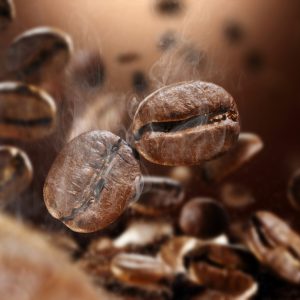 Peinture sur toile Grains De Café Chauds – Image 1