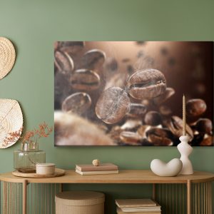 Peinture sur toile Grains De Café Chauds – Image 5