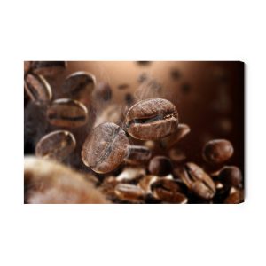 Peinture sur toile Grains De Café Chauds – Image 2