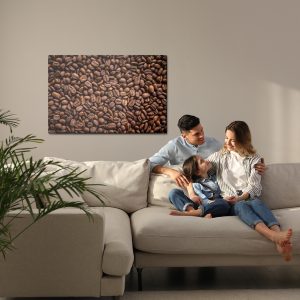 Peinture sur toile Fond De Grains De Café Torréfiés – Image 7