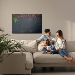 Peinture sur toile Café Sur Un Fond En Bois – Image 7