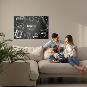 Peinture sur toile Cafetières – Image 7