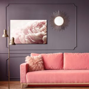 Peinture sur toile Pivoines Roses Aux Couleurs Pastel – Image 4
