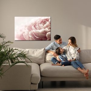 Peinture sur toile Pivoines Roses Aux Couleurs Pastel – Image 7