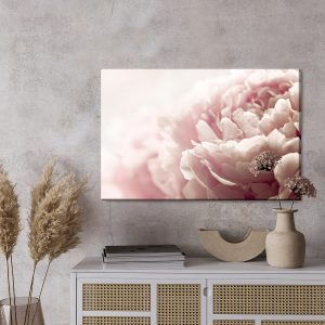 Peinture sur toile Pivoines Roses Aux Couleurs Pastel – Image 3