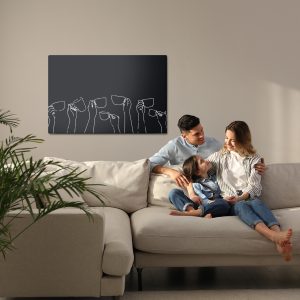 Peinture sur toile Mains Tenant Des Tasses – Image 7