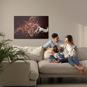 Peinture sur toile Café Au Lait – Image 7