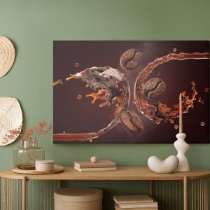 Peinture sur toile Haricots Arabica Torréfiés – Image 5