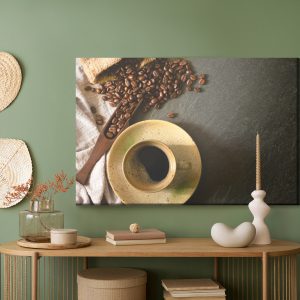 Peinture sur toile Café Avec Mousse De Lait – Image 5