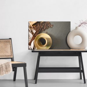 Peinture sur toile Café Avec Mousse De Lait – Image 6