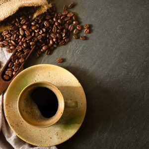Peinture sur toile Café Avec Mousse De Lait – Image 1