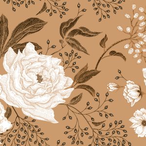 Peinture sur toile Pivoines Et Feuilles – Image 1