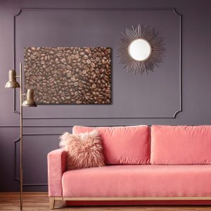 Peinture sur toile Grains De Café Fraîchement Torréfiés – Image 4