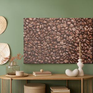 Peinture sur toile Grains De Café Fraîchement Torréfiés – Image 5