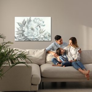 Peinture sur toile Pivoines Peintes – Image 7