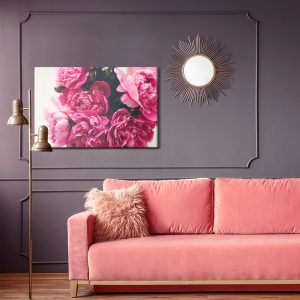 Peinture sur toile Bouquet De Pivoines Roses – Image 4