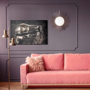 Peinture sur toile Voiture Vintage Américaine – Image 4