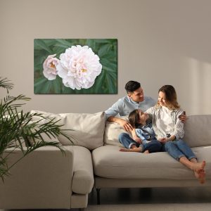 Peinture sur toile Pivoine Lumineuse – Image 7