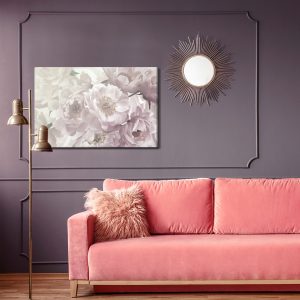 Peinture sur toile Nature Avec Pivoines Roses – Image 4